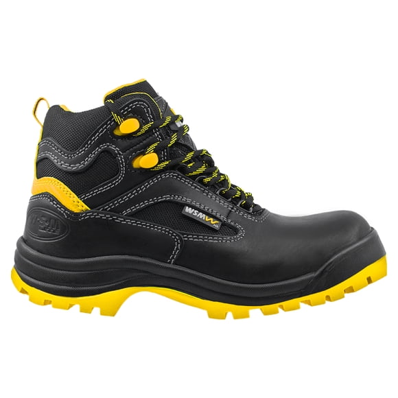 Zapato de Seguridad WSM para Dama, Ergonómico y muy ligero. Con casquillo de Policarbonato. Bota Industrial. Es un calzado de trabajo dieléctrico y antiderrapante. Est. Comet Lite WSM  COMETLNGO240