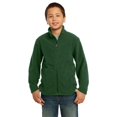 thumbnail image 1 of Port Authority ®  Youth Value Fleece Jacket. Y217 S Forest Green, 1 of 2