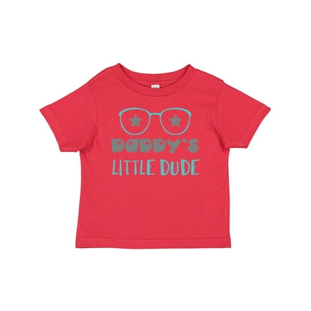 

Inktastic Daddy s Little Dude Glasses Stars Dad Son Gift Baby Boy T-Shirt