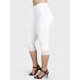 thumbnail image 3 of Leggings de Bolsillo de Color Sólido Rosegal Leggings de talla grande, 3 of 5