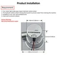 thumbnail image 4 of TFixol 36W Compact Hydroelectric Generator with Brushless DC Motor, 18V 2A Output, Ideal for Remote Power Generation, Compatible with Solar Controller E25830, Silver Finish, 4 of 6