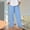 #6Blue, variant on Byworldtasic Womens Trousers Women's Wide Leg Sweatpants Straight Leg Lowrise Sweat Pants Elastic Low Waist Pants with Pockets