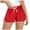 Red, variant on Tkrady Shorts for Girls Summer New Cotton Running Athletic Pants Fashion Clothes, Sizes 2-16 Years
