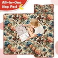 thumbnail image 4 of Pioneer Flower Floral Print Pattern Toddler Nap Mats for Kids Preschool,Sleeping Mat Bag or Kids,Toddler Sleeping Bag,Toddler Nap Mat or Daycare, 4 of 6