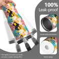 thumbnail image 2 of Modern 30oz Handheld Travel Tumbler with Handle – Double Wall Stainless Steel Insulated Cup, Flip Straw Lid, Leak-Proof & BPA-Free for Hot and Cold Drinks – Durable Coffee & Juice Mug White, 2 of 7