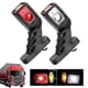 thumbnail image 3 of White Red Yellow 2pcs/set Compatible With Trailer Truck Van Lorry 12/24v Led Side Marker Light Truck Lamp Tail Light Assembly Indicator Lamp, 3 of 5