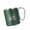 Green, variant on CEORPER Portable Metal Coffee Mug Compact Camping Drinkware Travel Cup With Handle