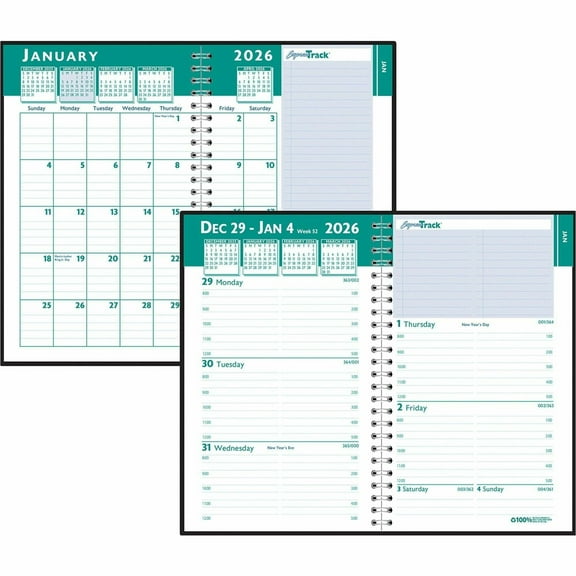 House of Doolittle Express Track Small Weekly/Monthly Calendar Planner (29402)