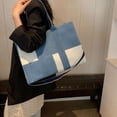 thumbnail image 5 of Nuevos bolsos de hombro y cruzados de retazos de mezclilla de gran capacidad 2024, bolsos de mano casuales a juego con colores de moda para mujeres, 5 of 5