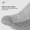 thumbnail image 3 of CAILDANL No Show Socks Men, Low Cut Ankle Short Casual Cotton Socks with Non Slip Grips 6-10/11-13, 3 of 7