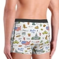 thumbnail image 3 of KLL America Landmarks Men's Cotton Boxer Briefs Underwear-XX-Large, 3 of 8