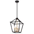 thumbnail image 1 of Chloe Lighting CH2D010BK12-UP4 12 Po. Suspension Industrielle Inversée en Fer, Noir Texturé, 1 of 1