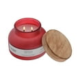 thumbnail image 3 of (4 pack) Better Homes and Gardens Firewood and Spice Scented 2-Wick Frosted Jar Candle 18oz., 3 of 10