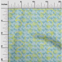 oneOone Cotton Poplin Twill Baby Blue Fabric Chevron Geometric Sewing Craft Projects Fabric Prints By Yard 56 Inch Wide