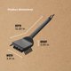 thumbnail image 3 of Cepillo de limpieza para parrillas Ninja XSKBRUSHXL Woodfire Outdoor, 3 of 3