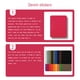 thumbnail image 2 of Cateissary Iron on Patches No Ironing Blank Home Patch Supplies Embellishment Knee Elbow Sewing Self-adhesive Accessories for Clothes Tela de costura y artesanía Fucsia, 2 of 6