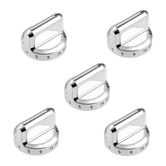 5PCS 5304502763 Range Control Knob Replacement for Frigidaire Oven Gas Stove Part TAPDRA Spare Part