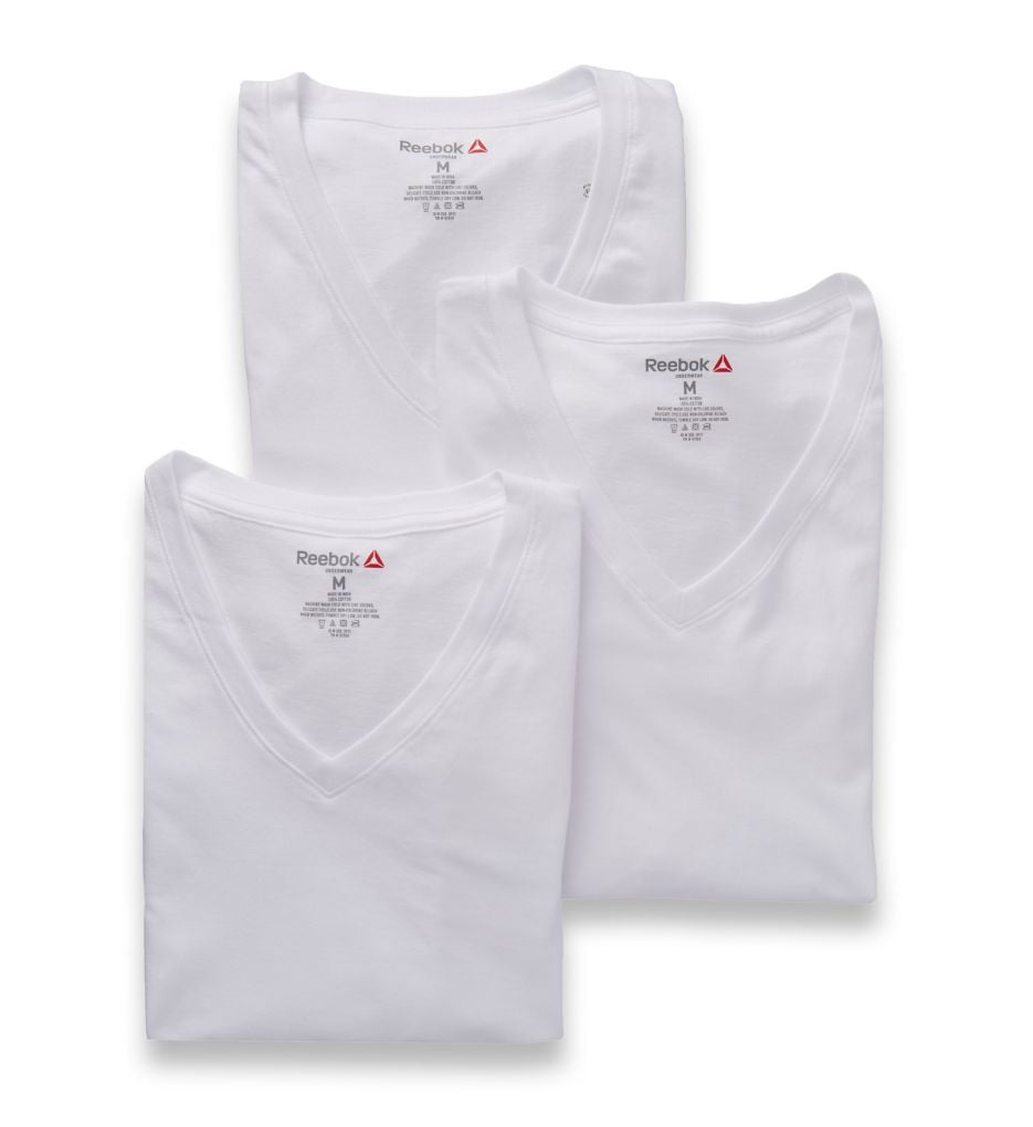 Sport Cotton Jersey V-Neck T-Shirts 