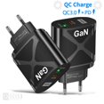 thumbnail image 2 of Pd3.0 Usb Charger Pd Fast Charging Quick Charge Universal Phone Accessories Usb Charger Charging Adapters Gan Charger 65w Black European Gauge, 2 of 6
