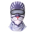 thumbnail image 2 of 3D Animals Dog Balaclava Ski Mask for Men Women, Cold Weather Windproof Thermal Warm Full Face Msk Neck Hood Hat for Music Festival, Skiing Cycling Halloween, 2 of 8