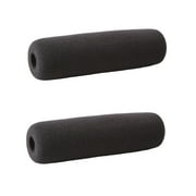 Movo F16 Foam Windscreen for Shotgun Microphones for up 16cm including the Audio-Technica AT 835ST, AT 897, Rode Videomic, NTG1, NTG2 & Sennheiser MKH-60 SHORT (2 PACK)