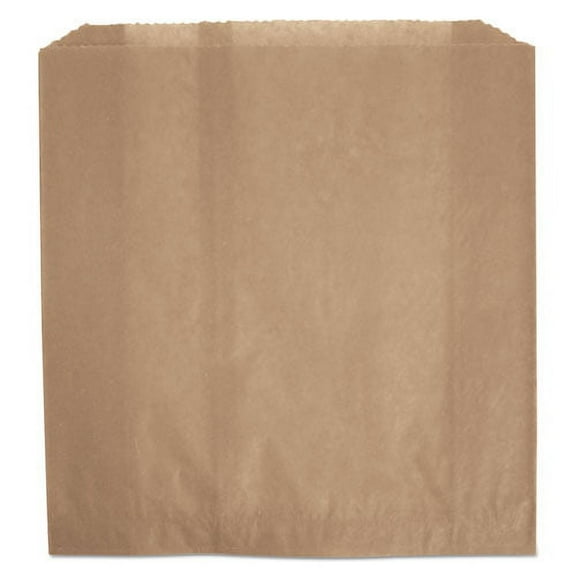 Waxed Napkin Receptacle Liners, 2.75" X 8.5", Brown, 250/carton | Bundle of 5 Cartons