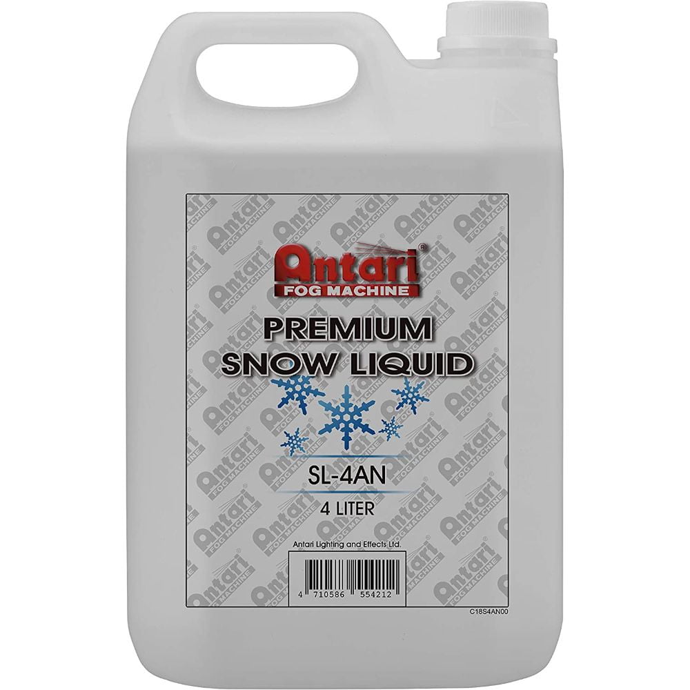 Antari SW-300 Long-Throw Snow Machine Bundle with 4L BOTTLE - STANDARD SNOW FLUID