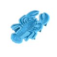 thumbnail image 1 of Baking Molds Semi Stereoscopic Plastic Dripping Mould For Lobster Pendant Diy Crawfish Wall Decoration Pendant Table Decoration Silicone Mould, 1 of 5