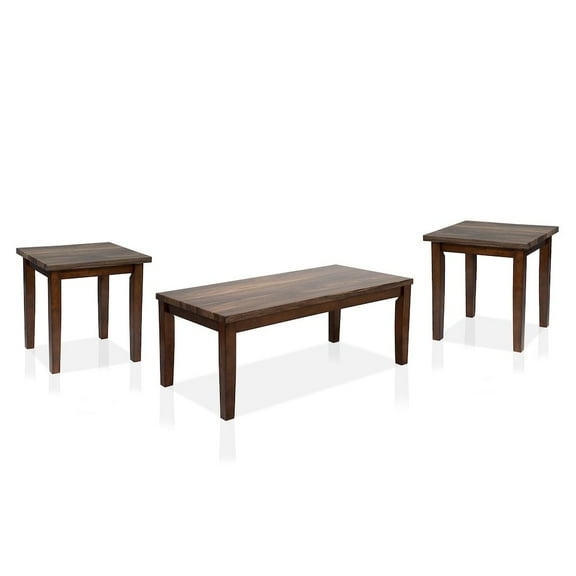 Furniture of America Korlyn Wood 3-Piece Coffee Table Set