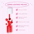 thumbnail image 5 of Olive & June Quick Drying Nail Polish, Strawberry Scone, Pale Pink, 0.46 fl oz, 5 of 5