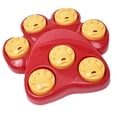 thumbnail image 4 of 1pc Pet Footprint Shaped Slow Feeder Pet Prevent Choking Puppy Toy, 4 of 5