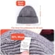 thumbnail image 4 of Gorro de pescador corto de punto de lana Sinhoon para hombre y mujer, gorro cálido de invierno (rosa), 4 of 8
