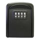 thumbnail image 2 of Caja de seguridad con cerradura de combinación de 4 dígitos para guardar llaves, ideal para interiores, casas, jardines y garajes. negro nuevo, 2 of 6