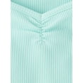 thumbnail image 2 of The Children's Place Girls Short Sleeve Ribbed Cropped T-Shirt, Sizes XS-XXL, 2 of 5