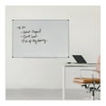 thumbnail image 2 of Dry Erase Board 72x48, White Melamine, Aluminum Frame - Office/Home School Board, Horizontal/Vertical Mount, 2 of 3