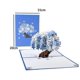 thumbnail image 2 of Tarjeta De Feliz Navidad Tarjeta De Felicitación Emergente De Navidad 3d Regalo Para Vacaciones De Invierno / 7 Estilos Incluidos, 2 of 2