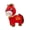A, variant on Year of The Horse 2026 Plush, 7.87in Funny Crying Horse Plushie Figurine, Lucky Chinese Lunar New Year Mascot Zodiac Ornament for Home Store Tabletop Decor, Red