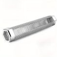 thumbnail image 1 of 1pc 12 Inch Stainless Steel Smoke Tube BBQ Use Stainless Steel Cigarette Box 304 Stainless Steel Smoker Tube Outdoor Barbecue Supplies Outdoor Camping Picnic, Cookware Barbecue Tool Accessories, Schoo, 1 of 4