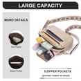 thumbnail image 6 of GAEKEAO Crossbody Purse for Women Leather Medium Shoulder Handbags with Adjustable Strap Multi Pockets Women Purse for Travel, 6 of 8