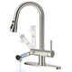 thumbnail image 1 of Grifo de cocina FEELSO con agua filtrada, acero inoxidable, 1 of 9