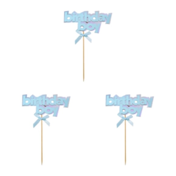 Inteprter Cake Stick DIY Prop Suministros para fiestas Mano de obra fina Tamaño compacto Accesorios de cumpleaños Entretenimiento Ornamento Type1 NO1