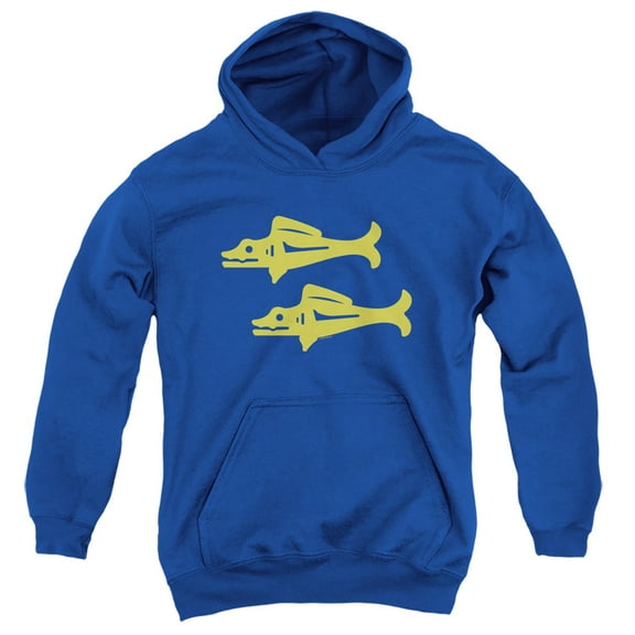 Legends of the Hidden Temple Blue Barracudas Unisex Youth Pull-Over Hoodie