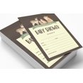 thumbnail image 2 of Inkdotpot Set Of 30Jungle Animals Baby Shower Invitations-Diaper Raffle Tickets And Baby Shower Book Request Cards Its a Boy Its a girl Invites, 2 of 8
