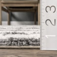 thumbnail image 3 of nuLOOM Zelda Machine Washable Wool Modern Geometric Runner Rug, 2' x 8', Ivory, 3 of 9