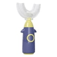 thumbnail image 2 of Cepillo de dientes manual de silicona en forma de U para niños con cepillo de dientes de limpieza de cerdas suaves Wmkox8yii hjk187, 2 of 2