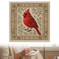 thumbnail image 4 of Kit Punto Cruz Cardenal Con Patrón Floral Colibrí Pers (A), 4 of 9