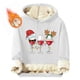thumbnail image 1 of Sudadera con capucha para hombre, informal, a la moda, con estampado, de felpa, de manga larga, con bolsillo, de poliéster, 1 of 5
