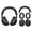 Black, variant on GadgetCom Headphone Cover Compatible with WH-1000XM6 XM6, 3-in-1 Silicone Case Skin – Headband Protector, Inner & Outer Ear Cushion Covers