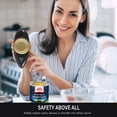 thumbnail image 3 of One Touch Electric Can Opener Fits Almost Can Sizes for Seniors with Arthritis,Hand Held Battery Operated Can Opener with Smooth Edge,Food Safe Kitchen Gadgets Automatic Can Opener for Kitchen, 3 of 7