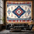 thumbnail image 6 of Geometric Bold Southwestern With Influence, Mystical Fantasy for Space Lovers, Galaxy Room Decor Room Accent, Housewarming Gift, Tapestry Wall Hanging for Bedroom and Dorm, 6 of 7